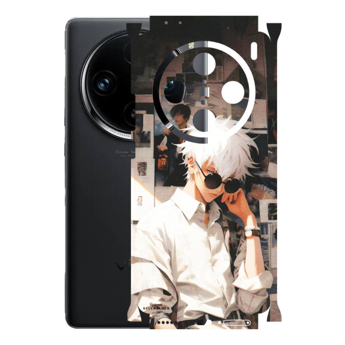 VIVO Z/V/X/T/U/S Series Phone Skins (All Models) - Gojo Satoru Jujustu Kaisen Anime - Matte Finish (M-156) Vivo X100 Pro