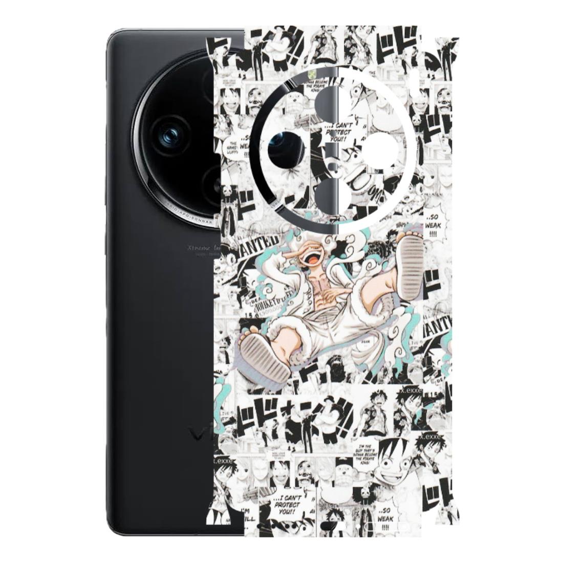 VIVO Z/V/X/T/U/S Series Phone Skins (All Models) - One Piece Comic - Matte Finish (M-168) Vivo X100 Pro