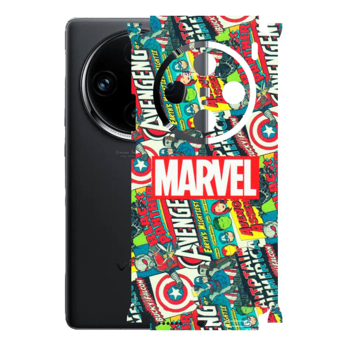 VIVO Z/V/X/T/U/S Series Phone Skins (All Models) - Marvel Comic Lover - Matte Finish (M-30) Vivo X100 Pro