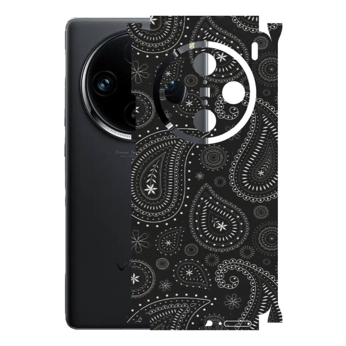 VIVO Z/V/X/T/U/S Series Phone Skins (All Models) - Black Sober Kerry - Matte Finish (M-37) Vivo X100 Pro