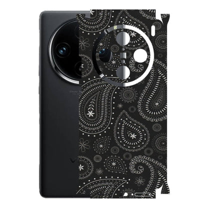 VIVO Z/V/X/T/U/S Series Phone Skins (All Models) - Black Sober Kerry - Matte Finish (M-37) Vivo X100 Pro