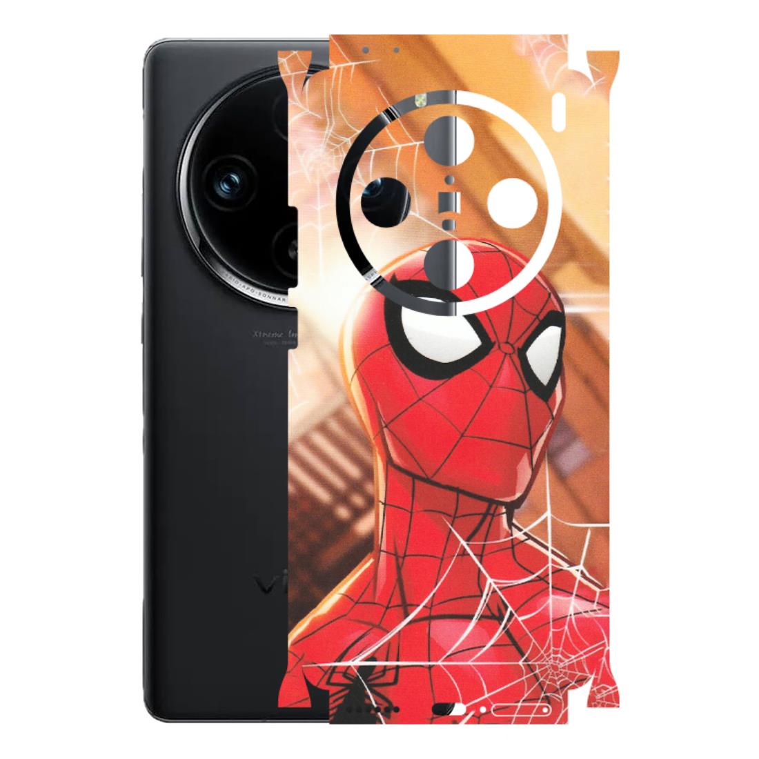 VIVO Z/V/X/T/U/S Series Phone Skins (All Models) - Spiderman Face New - Matte Finish (M-41) Vivo X100 Pro