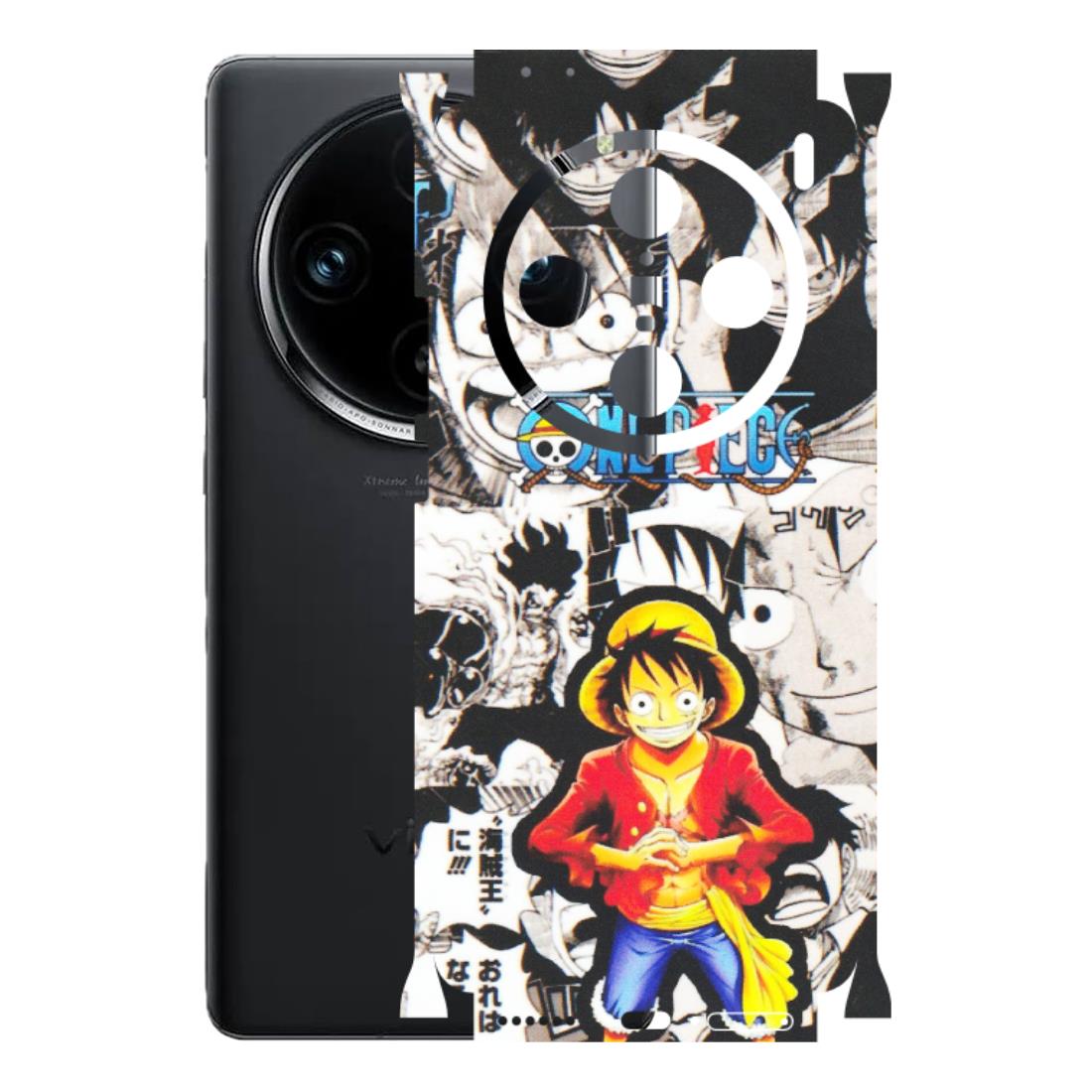VIVO Z/V/X/T/U/S Series Phone Skins (All Models) - One Piece B&W - Matte Finish (M-63) Vivo X100 Pro