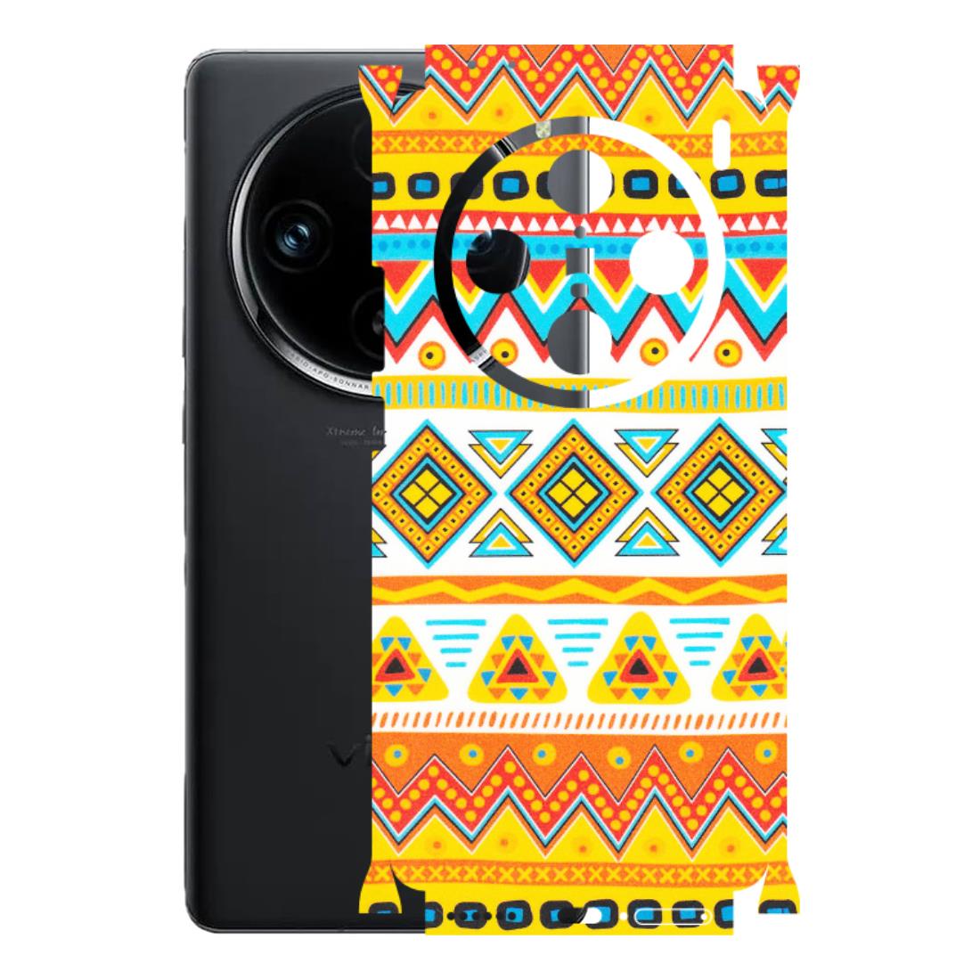 VIVO Z/V/X/T/U/S Series Phone Skins (All Models) - Mexican Abstract - Matte Finish (M-71) Vivo X100 Pro