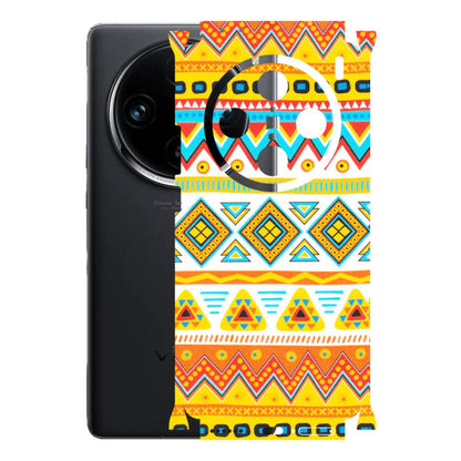 VIVO Z/V/X/T/U/S Series Phone Skins (All Models) - Mexican Abstract - Matte Finish (M-71) Vivo X100 Pro