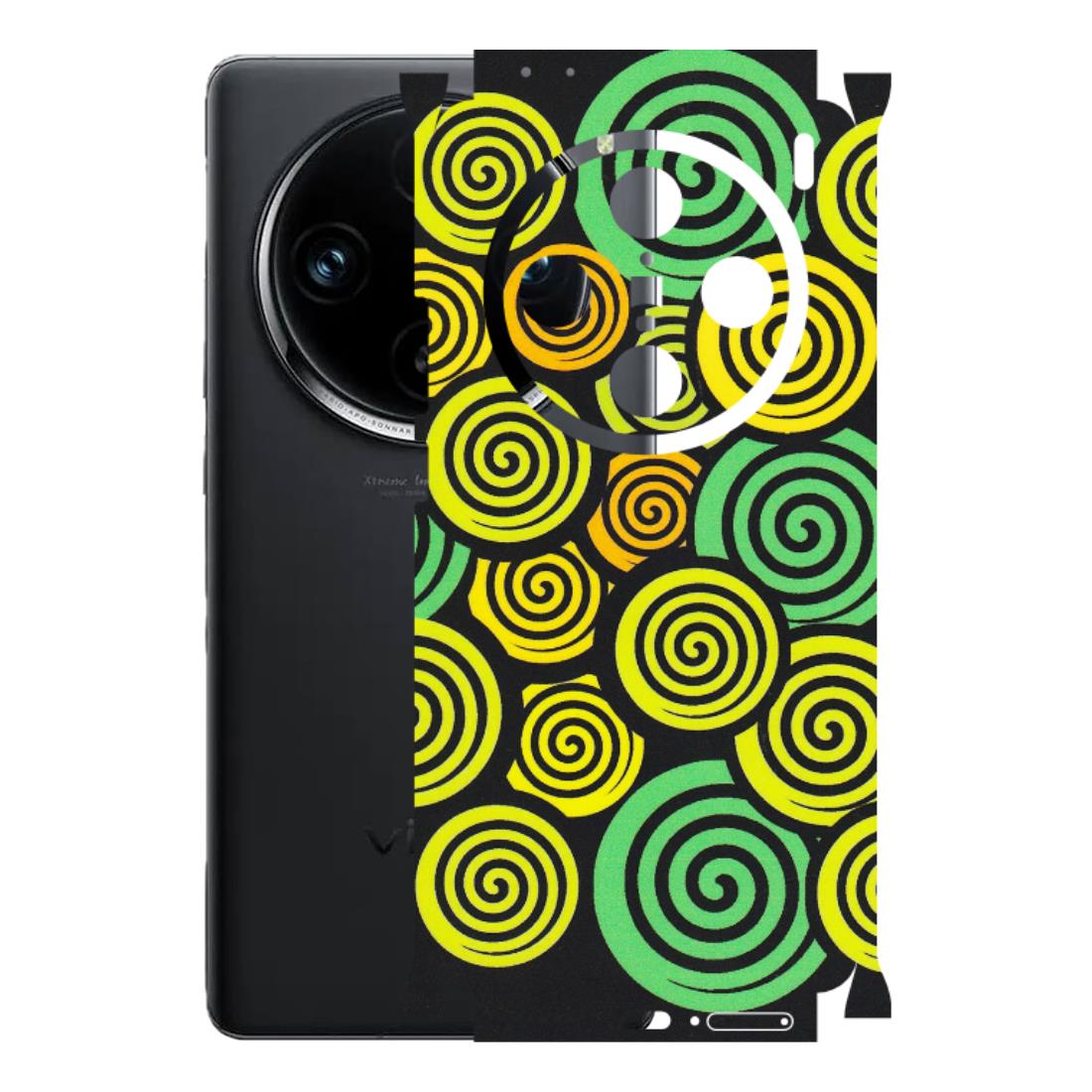 VIVO Z/V/X/T/U/S Series Phone Skins (All Models) - Crazy Spiral - Matte Finish (M-91) Vivo X100 Pro