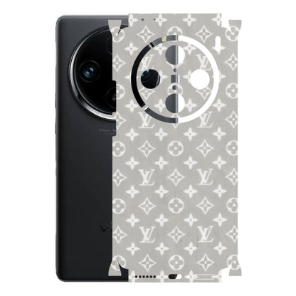 VIVO Z/V/X/T/U/S Series Phone Skins (All Models) - Luxury Brands Logo - Transparent Finish (T-07) Vivo X100 Pro