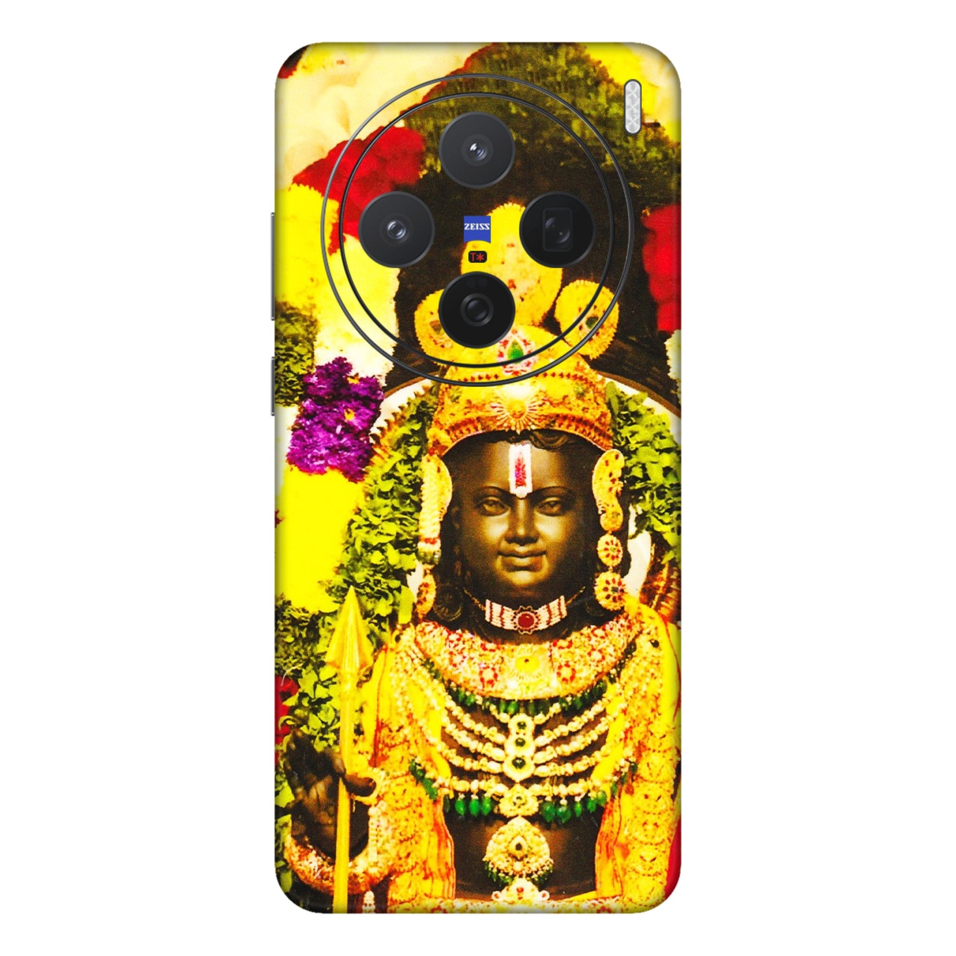 VIVO Z/V/X/T/U/S Series Phone Skins (All Models) - Ram Lalla Ayodhya - 3D Embossed Finish (L-103) Vivo X200 (5G)