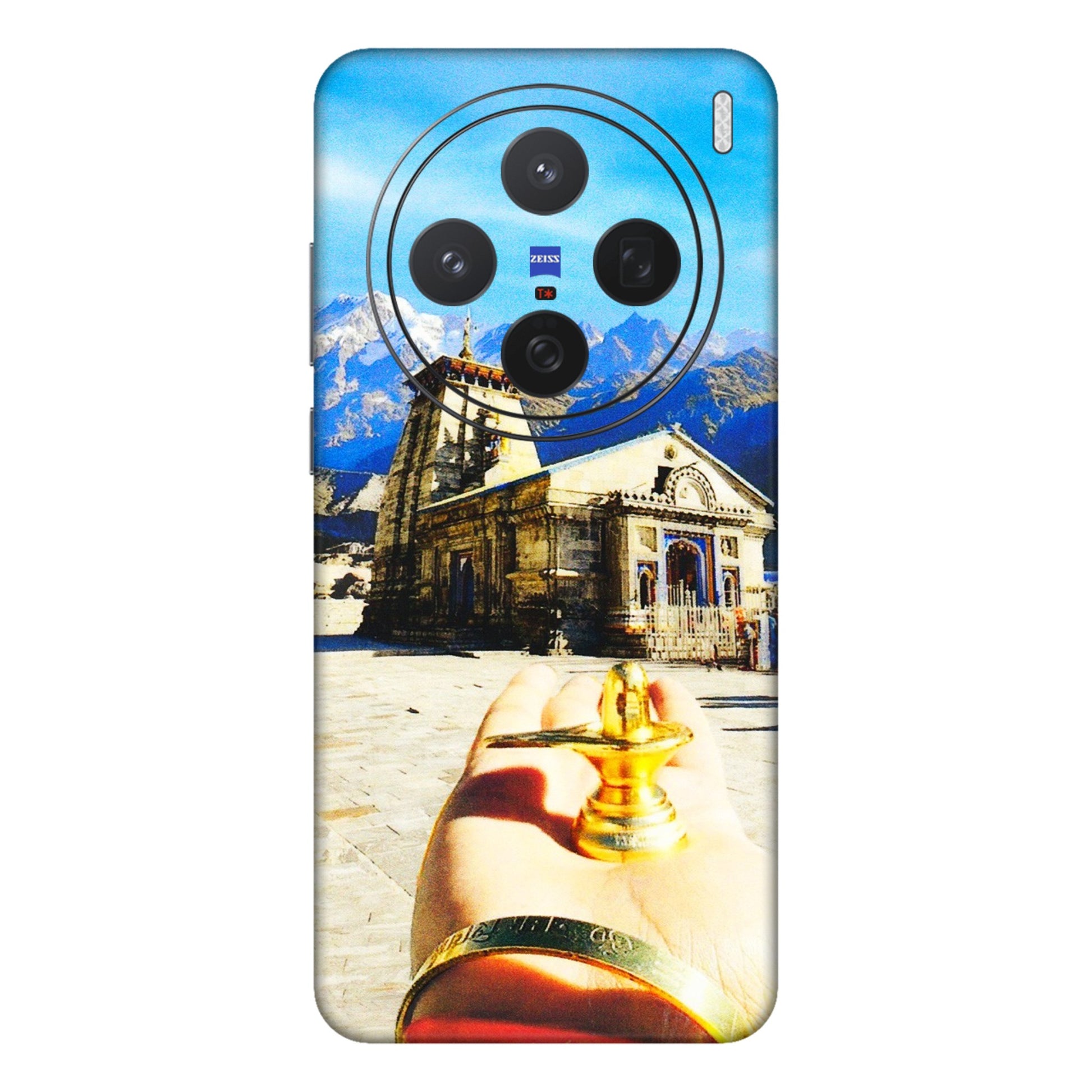 VIVO Z/V/X/T/U/S Series Phone Skins (All Models) - Beauty of Kedarnath - 3D Embossed Finish (L-108) Vivo X200 (5G)