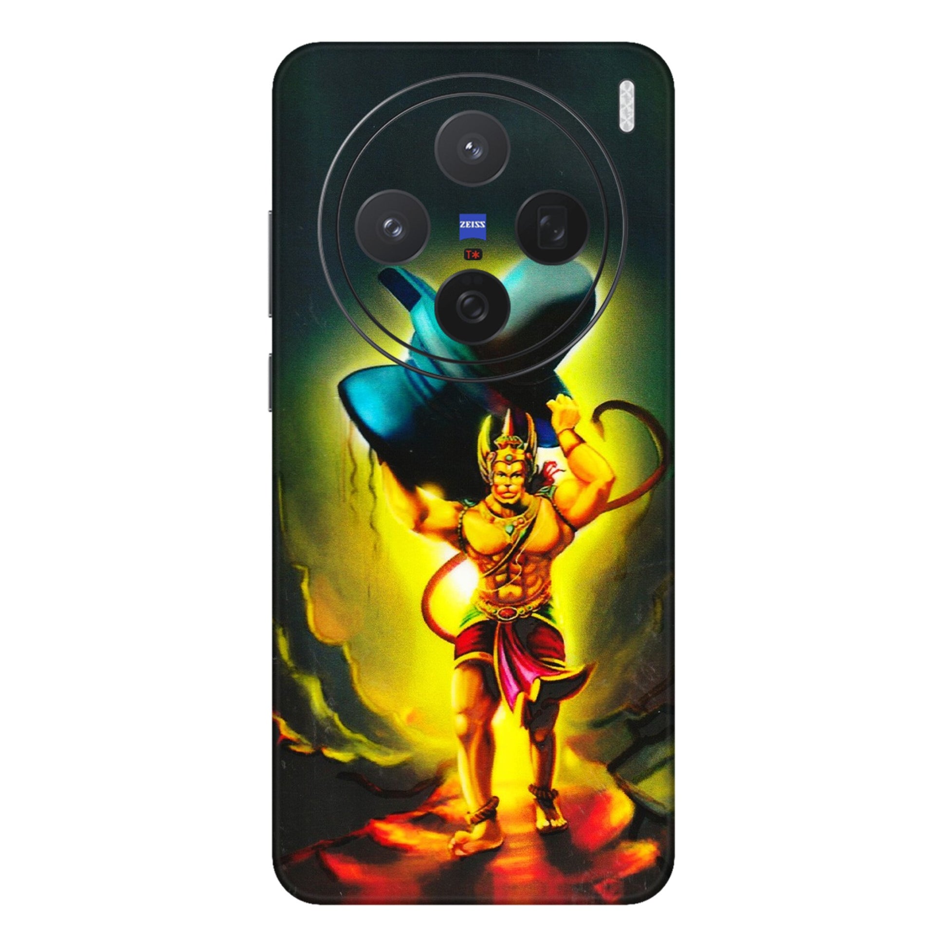 VIVO Z/V/X/T/U/S Series Phone Skins (All Models) - Hanuman Ji - 3D Embossed Finish (L-128) Vivo X200 (5G)