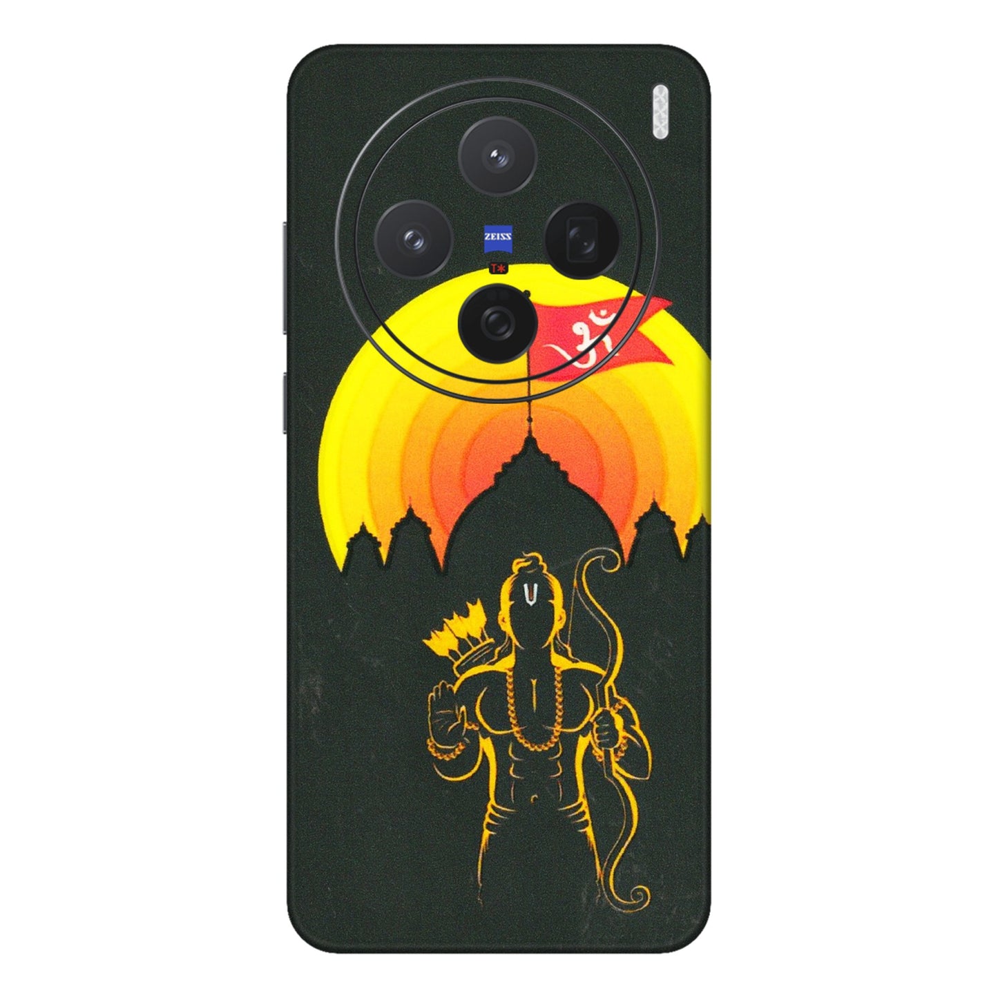 VIVO Z/V/X/T/U/S Series Phone Skins (All Models) - Lord Ram - 3D Embossed Finish (L-132) Vivo X200 (5G)