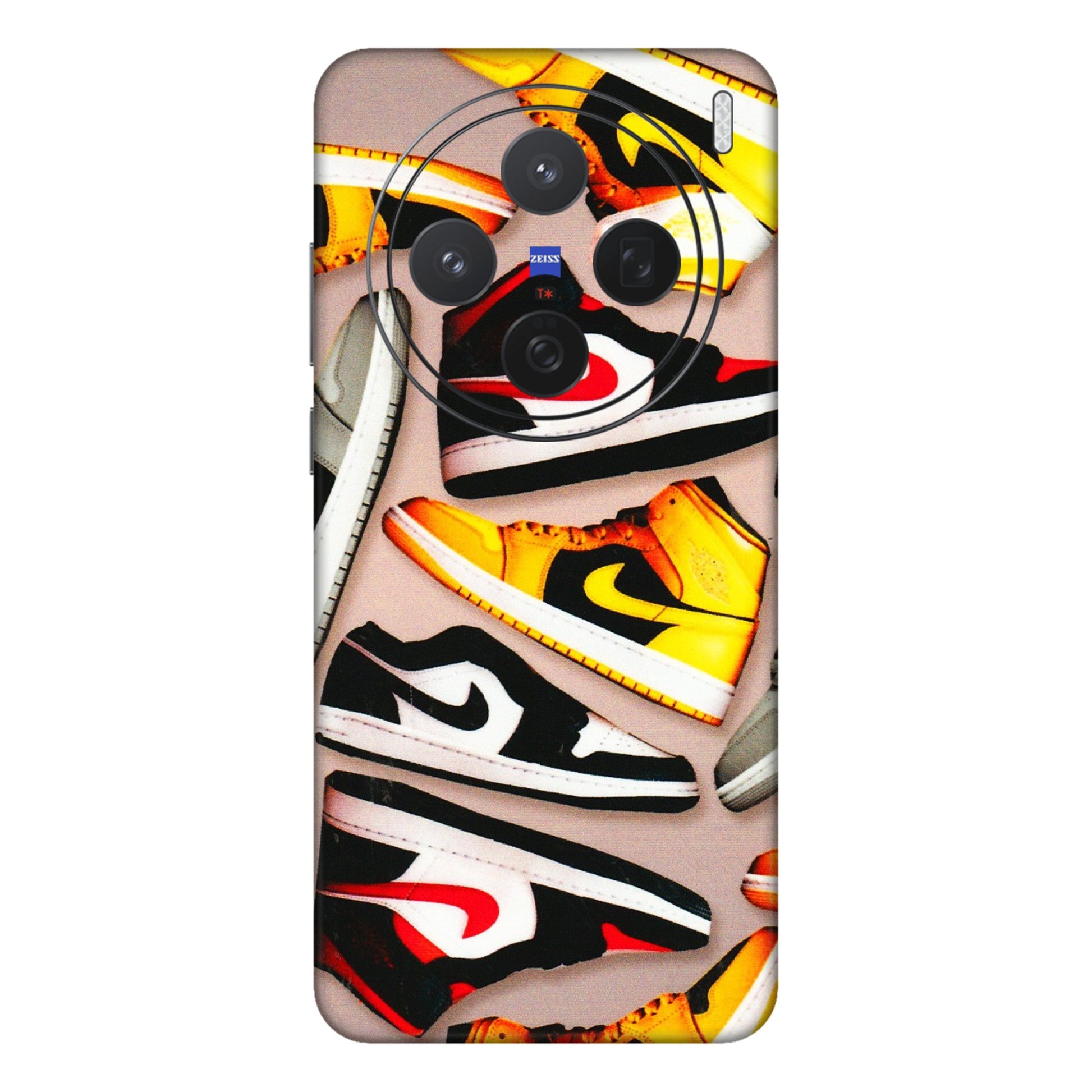 VIVO Z/V/X/T/U/S Series Phone Skins (All Models) - Sneaker Lover - 3D Embossed Finish (L-135) Vivo X200 (5G)