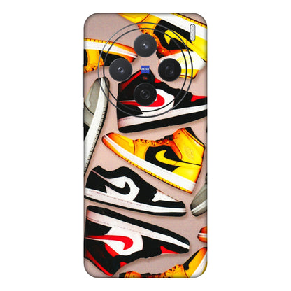 VIVO Z/V/X/T/U/S Series Phone Skins (All Models) - Sneaker Lover - 3D Embossed Finish (L-135) Vivo X200 (5G)
