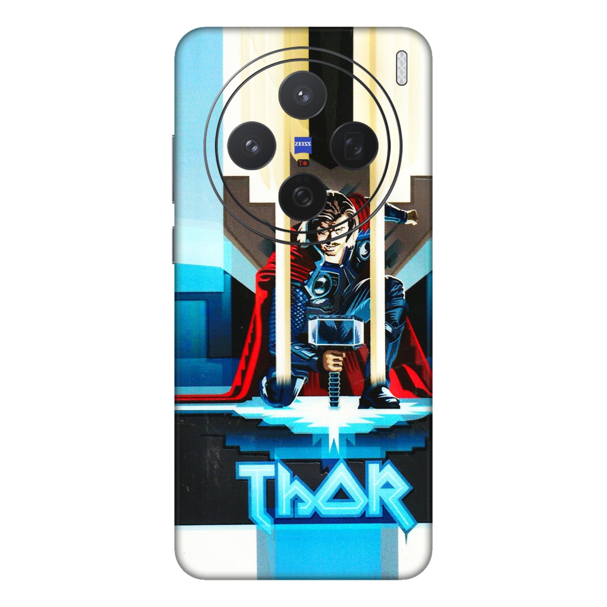 VIVO Z/V/X/T/U/S Series Phone Skins (All Models) - Thor - 3D Embossed Finish (L-137) Vivo X200 (5G)