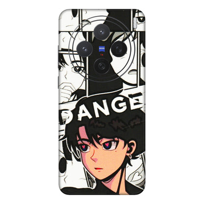 VIVO Z/V/X/T/U/S Series Phone Skins (All Models) - Danger Anime - 3D Embossed Finish (L-155) Vivo X200 (5G)