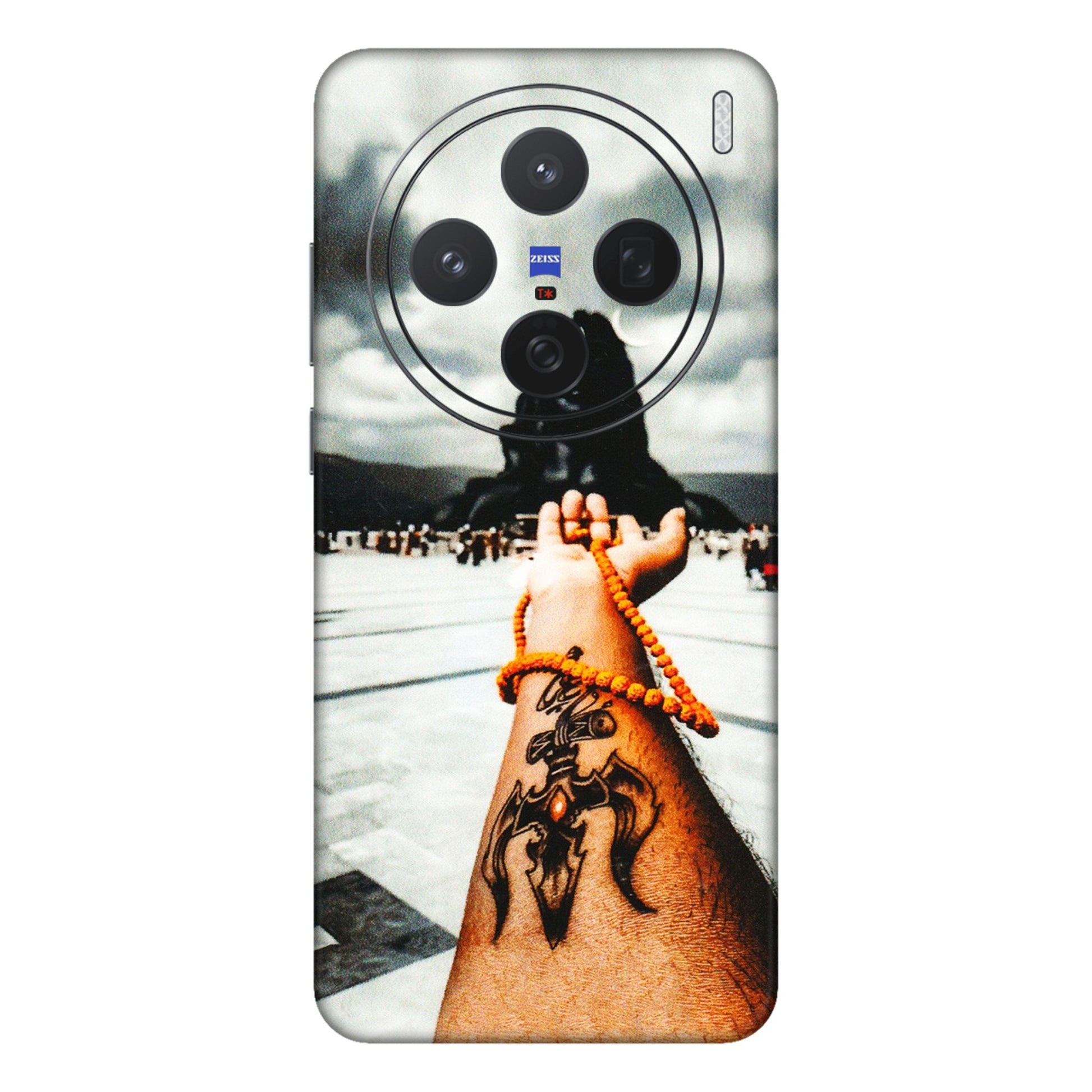 VIVO Z/V/X/T/U/S Series Phone Skins (All Models) - Jai Adiyogi Mahakaal - 3D Embossed Finish (L-164) Vivo X200 (5G)
