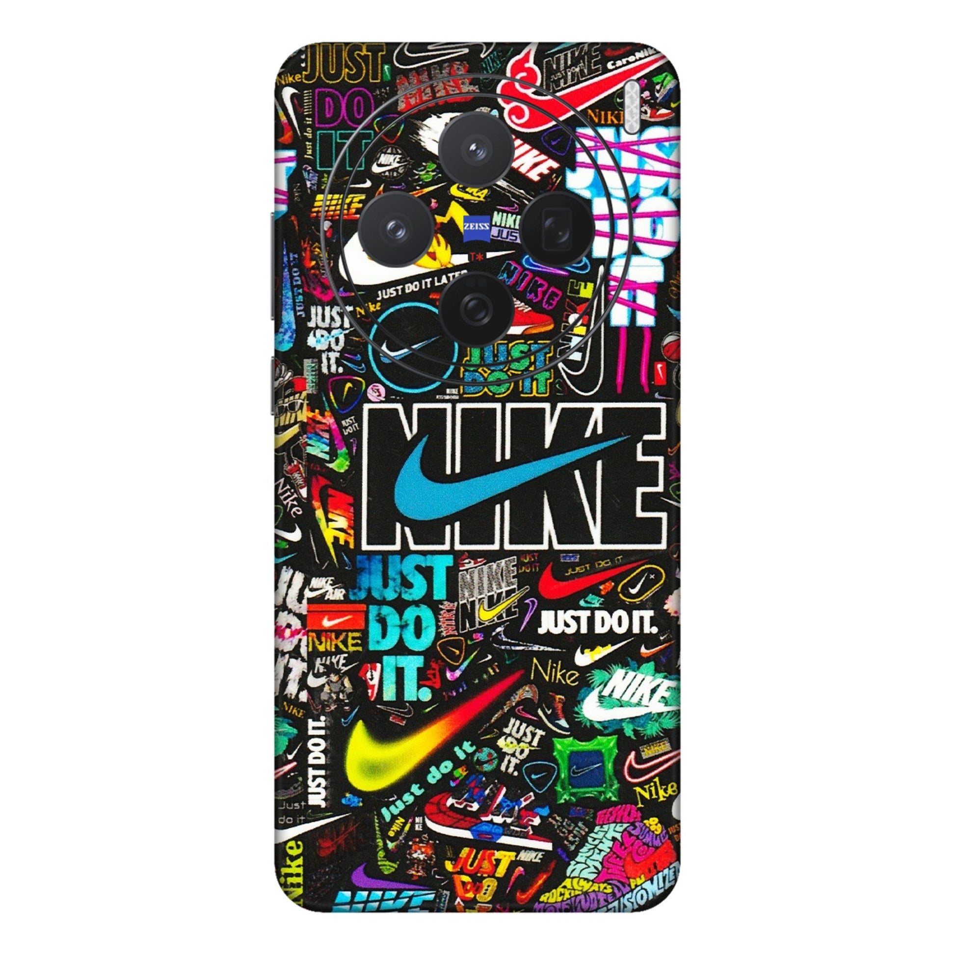 VIVO Z/V/X/T/U/S Series Phone Skins (All Models) - Just Do It Doodles - 3D Embossed Finish (L-166) Vivo X200 (5G)