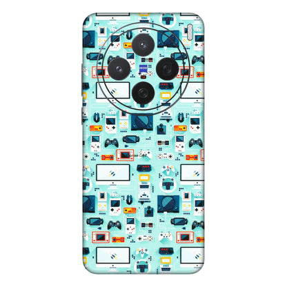 VIVO Z/V/X/T/U/S Series Phone Skins (All Models) - Gadgets Doodle - 3D Embossed Finish (L-184) Vivo X200 (5G)