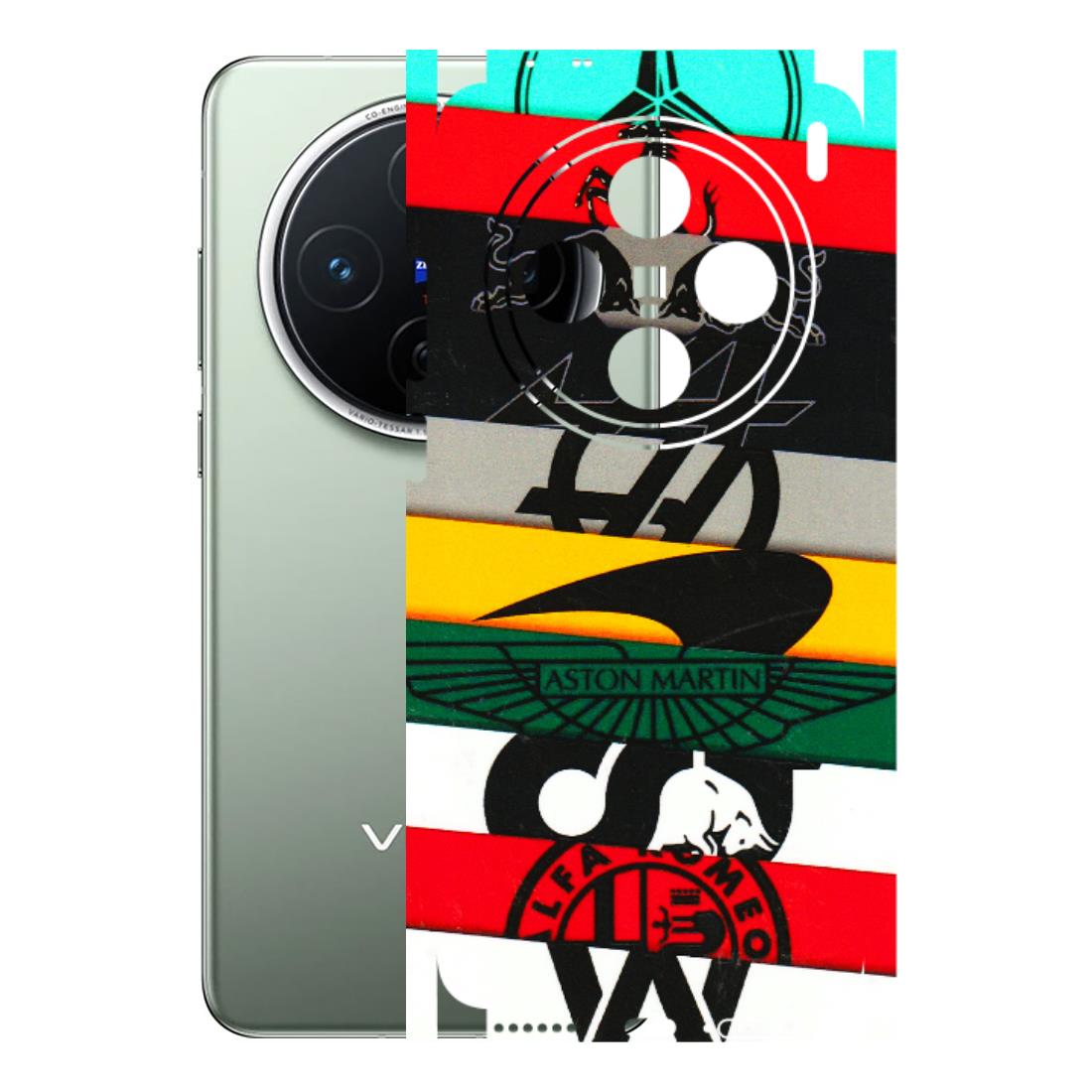 VIVO Z/V/X/T/U/S Series Phone Skins (All Models) - Multi Designer Brands - 3D Embossed Finish (L-187) Vivo X200 (5G)