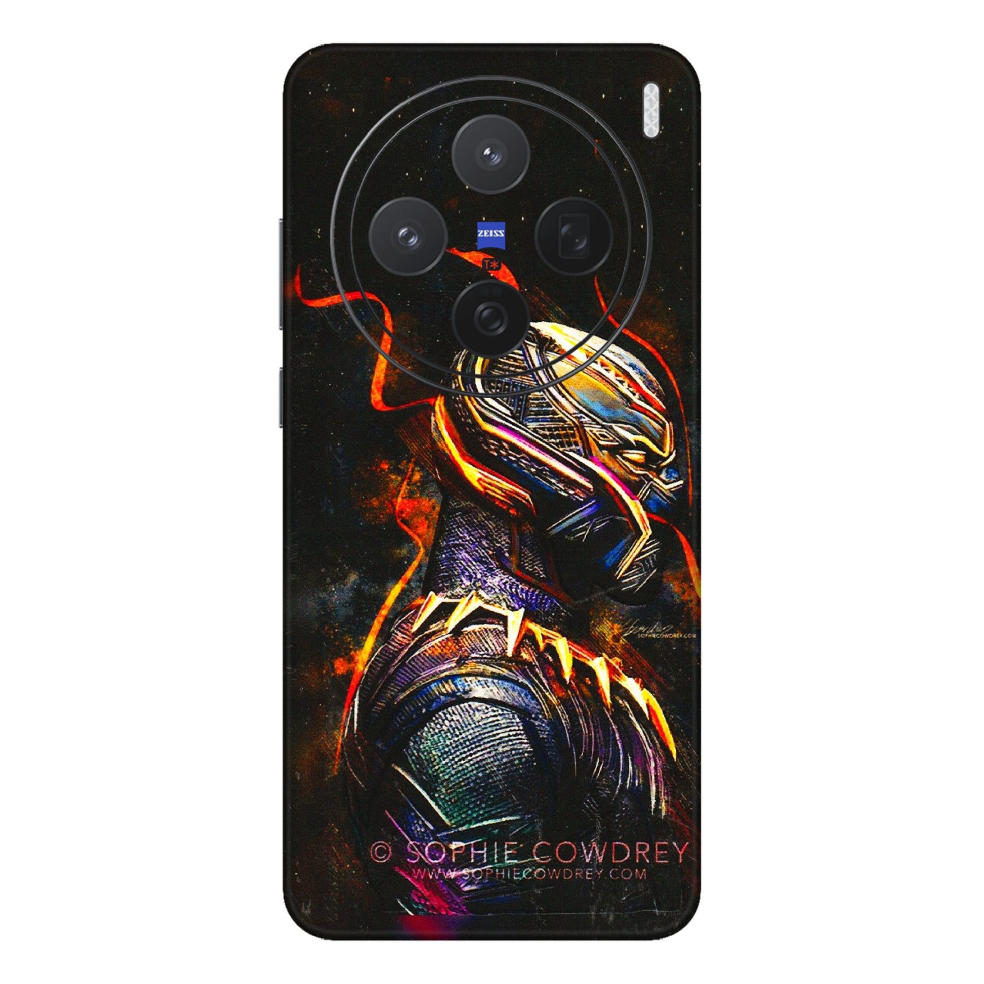 VIVO Z/V/X/T/U/S Series Phone Skins (All Models) - Black Panther - 3D Embossed Finish (L-190) Vivo X200 (5G)