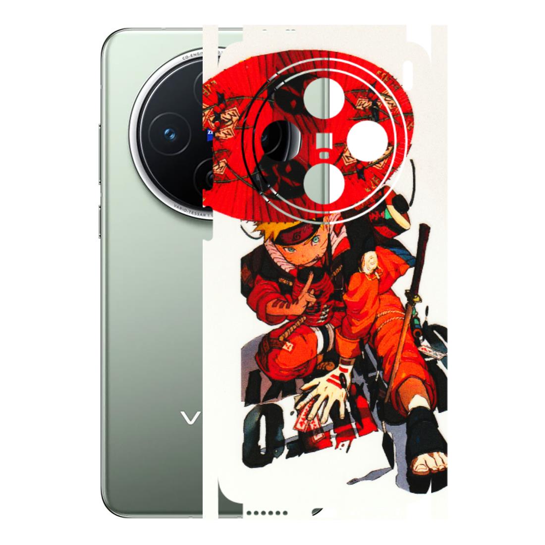 VIVO Z/V/X/T/U/S Series Phone Skins (All Models) - Naruto - 3D Embossed Finish (L-208) Vivo X200 (5G)