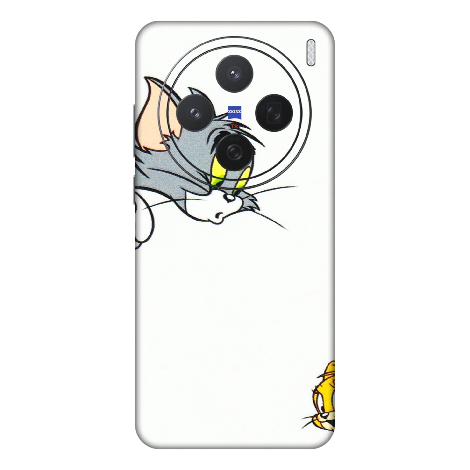 VIVO Z/V/X/T/U/S Series Phone Skins (All Models) - Cute Tom And Jerry - 3D Embossed Finish (L-220) Vivo X200 (5G)
