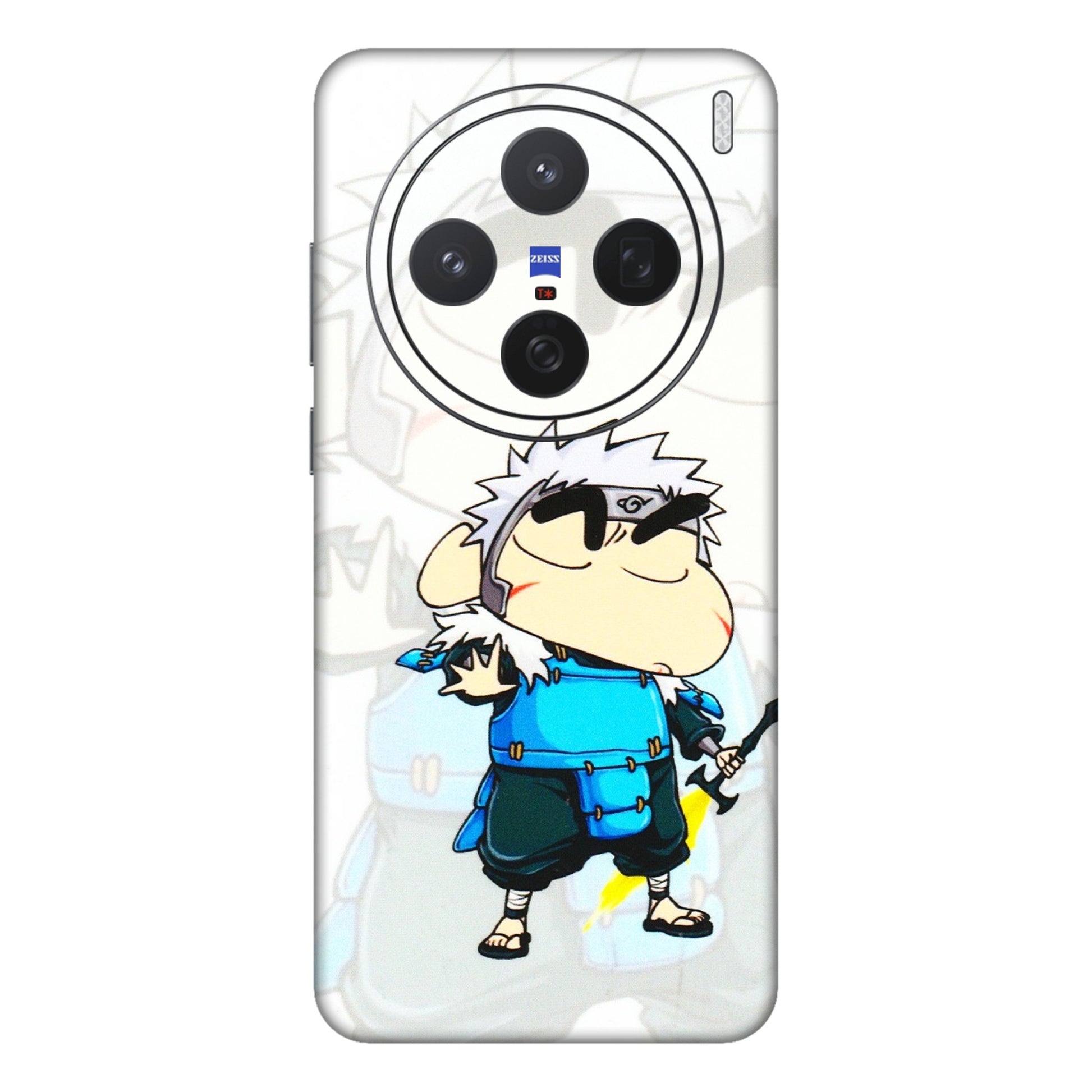 VIVO Z/V/X/T/U/S Series Phone Skins (All Models) - Angry Young Shinchan - 3D Embossed Finish (L-226) Vivo X200 (5G)