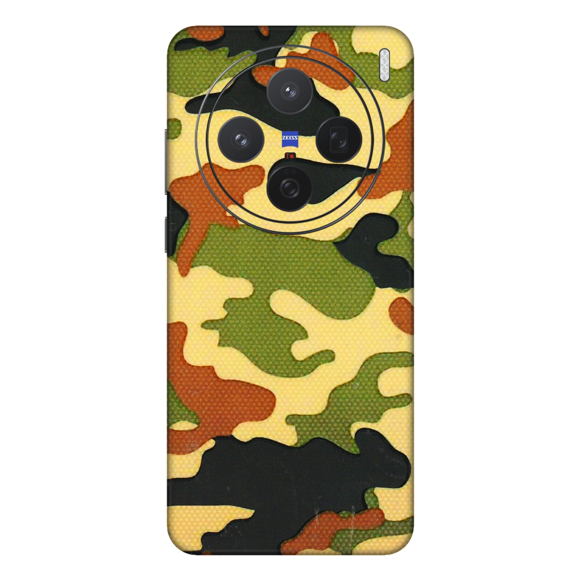 VIVO Z/V/X/T/U/S Series Phone Skins (All Models) - Indian Military - 3D Embossed Finish (L-234) Vivo X200 (5G)