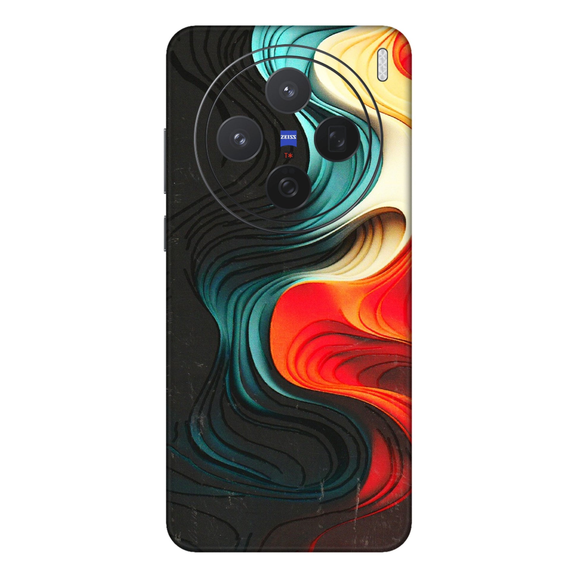 VIVO Z/V/X/T/U/S Series Phone Skins (All Models) - The Silky Swirl - 3D Embossed Finish (L-240) Vivo X200 (5G)