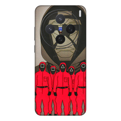 VIVO Z/V/X/T/U/S Series Phone Skins (All Models) - Squid Game Hero - 3D Embossed Finish (L-245) Vivo X200 (5G)