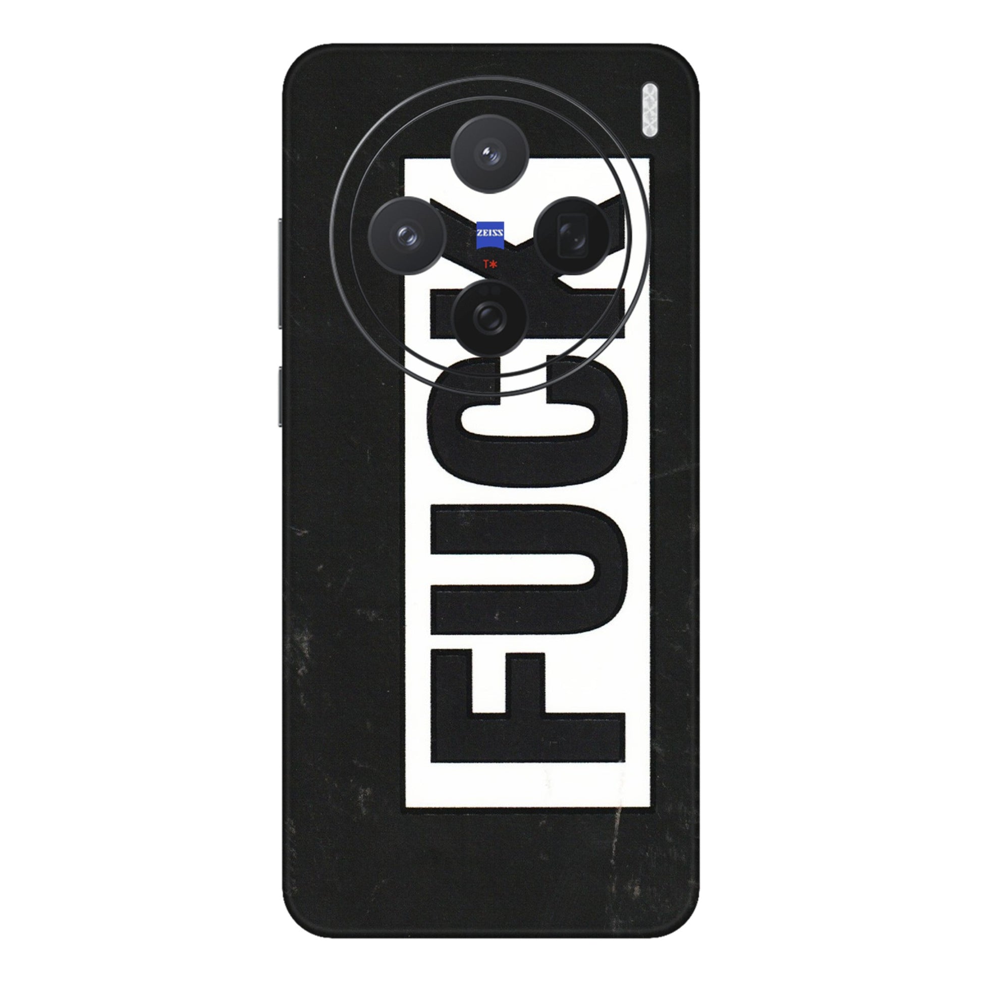 VIVO Z/V/X/T/U/S Series Phone Skins (All Models) - The F Word - 3D Embossed Finish (L-255) Vivo X200 (5G)