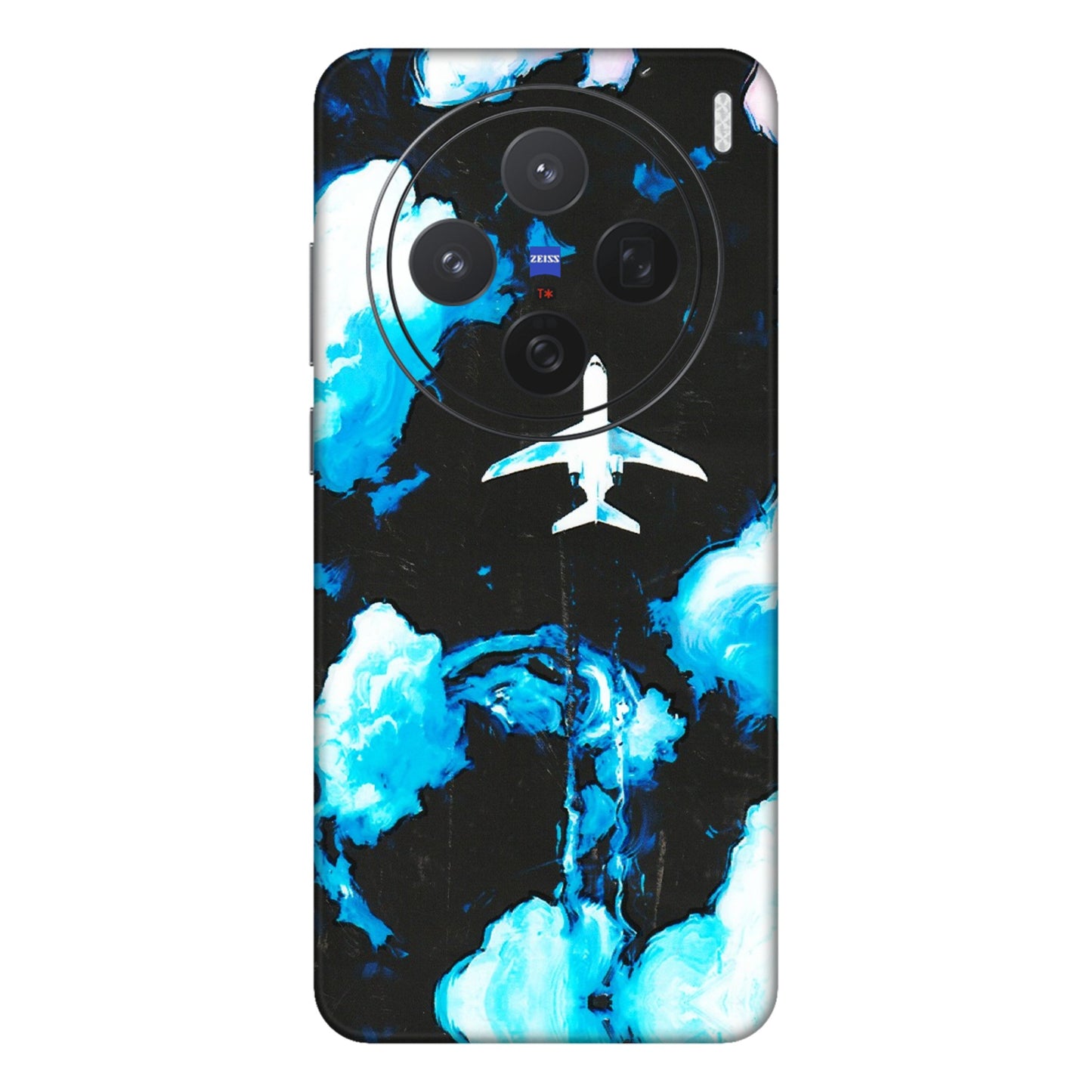 VIVO Z/V/X/T/U/S Series Phone Skins (All Models) - Travel In Airline - 3D Embossed Finish (L-264) Vivo X200 (5G)