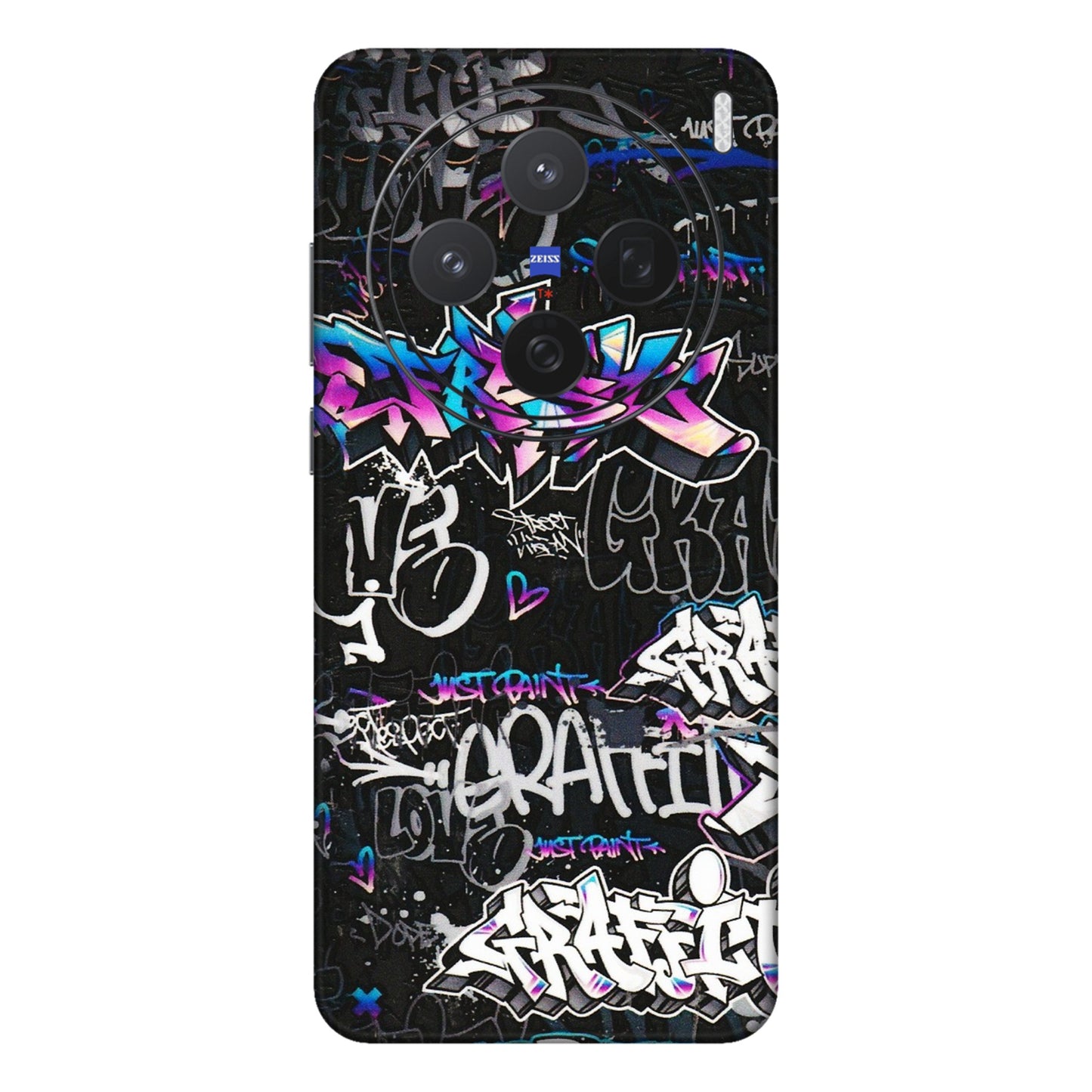 VIVO Z/V/X/T/U/S Series Phone Skins (All Models) - Graffiti Killer - 3D Embossed Finish (L-274) Vivo X200 (5G)
