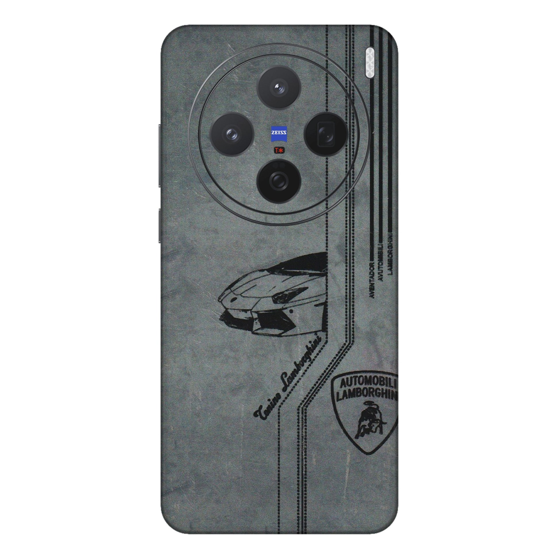 VIVO Z/V/X/T/U/S Series Phone Skins (All Models) - New Lamborgini Aventador - 3D Embossed Finish (L-321) Vivo X200 (5G)