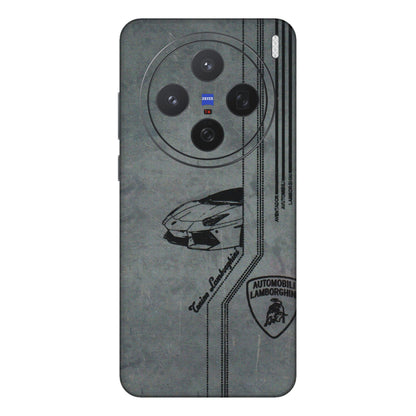 VIVO Z/V/X/T/U/S Series Phone Skins (All Models) - New Lamborgini Aventador - 3D Embossed Finish (L-321) Vivo X200 (5G)