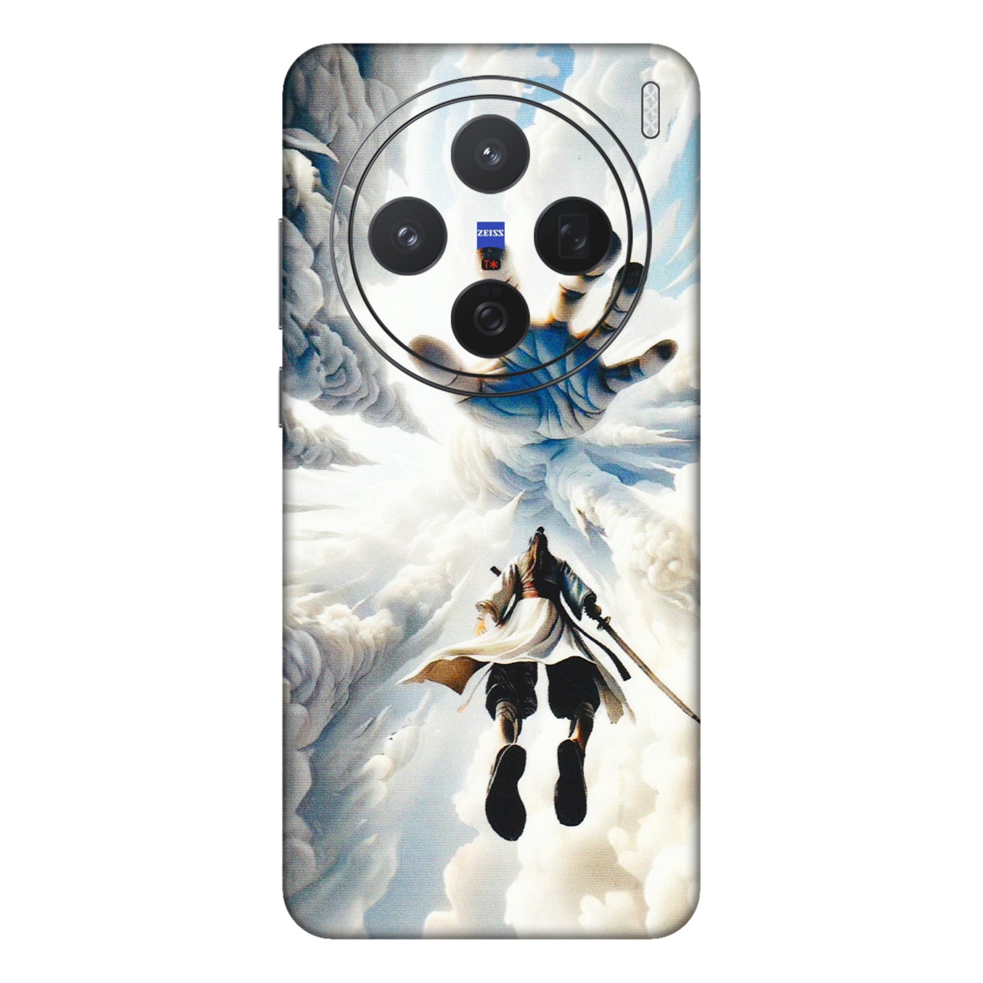 VIVO Z/V/X/T/U/S Series Phone Skins (All Models) - Big Hand With Monkey King - 3D Embossed Finish (L-323) Vivo X200 (5G)