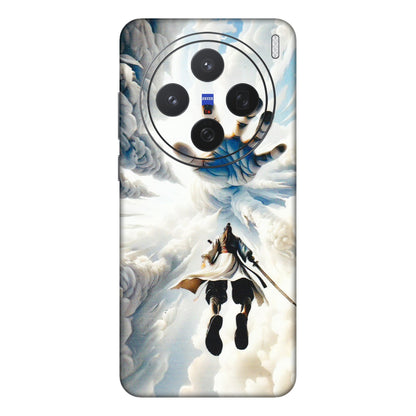 VIVO Z/V/X/T/U/S Series Phone Skins (All Models) - Big Hand With Monkey King - 3D Embossed Finish (L-323) Vivo X200 (5G)