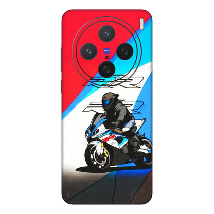 VIVO Z/V/X/T/U/S Series Phone Skins (All Models) - Bikers Love - 3D Embossed Finish (L-58) Vivo X200 (5G)
