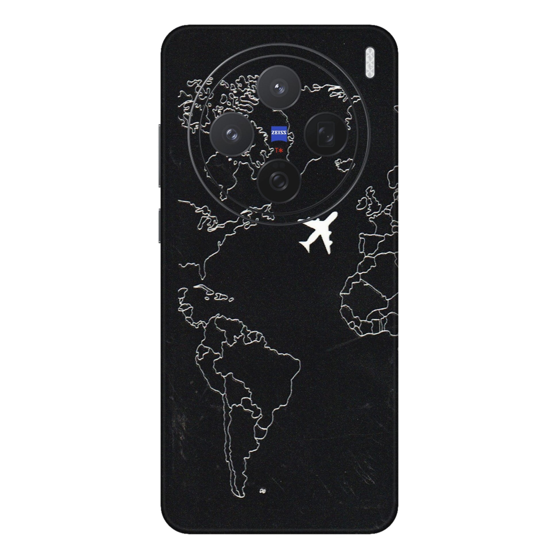 VIVO Z/V/X/T/U/S Series Phone Skins (All Models) - Never Ending Travel - 3D Embossed Finish (L-79) Vivo X200 (5G)