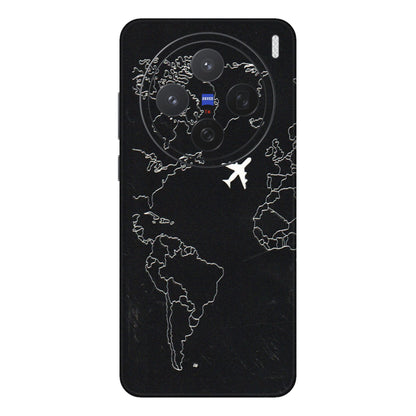 VIVO Z/V/X/T/U/S Series Phone Skins (All Models) - Never Ending Travel - 3D Embossed Finish (L-79) Vivo X200 (5G)