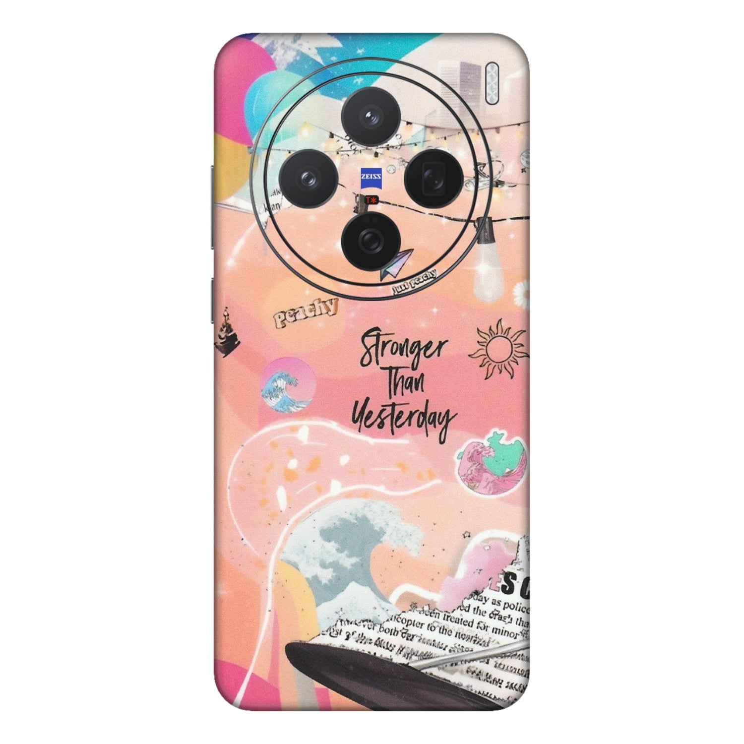 VIVO Z/V/X/T/U/S Series Phone Skins (All Models) - Stronger Then Yesterday - Matte Finish (M-128) Vivo X200 (5G)