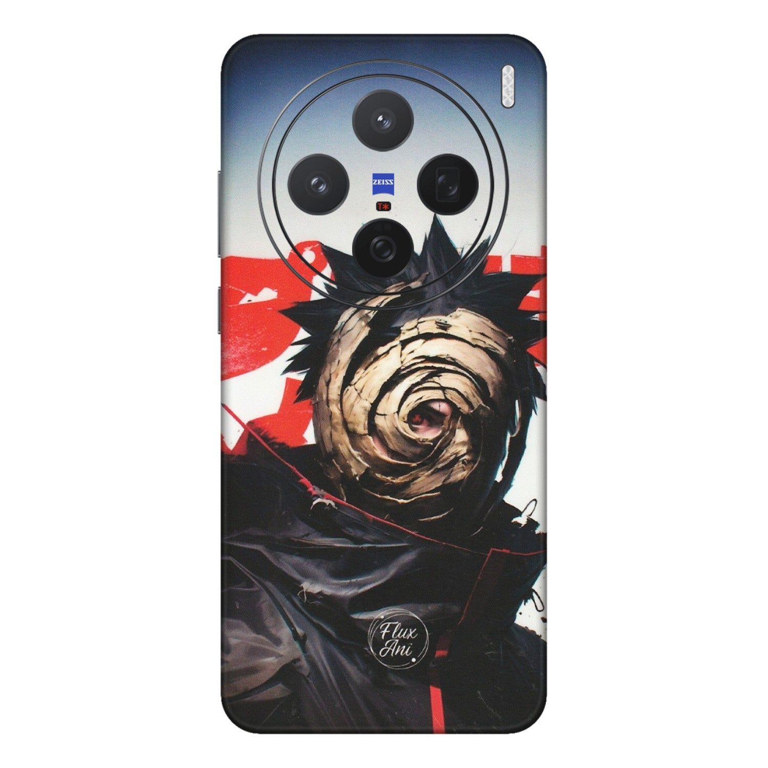 VIVO Z/V/X/T/U/S Series Phone Skins (All Models) - Obito Uchiha Cool Anime - Matte Finish (M-134) Vivo X200 (5G)