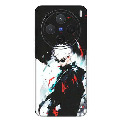 VIVO Z/V/X/T/U/S Series Phone Skins (All Models) - Gojo Powerful Charater Kaisen Anime - Matte Finish (M-144) Vivo X200 (5G)