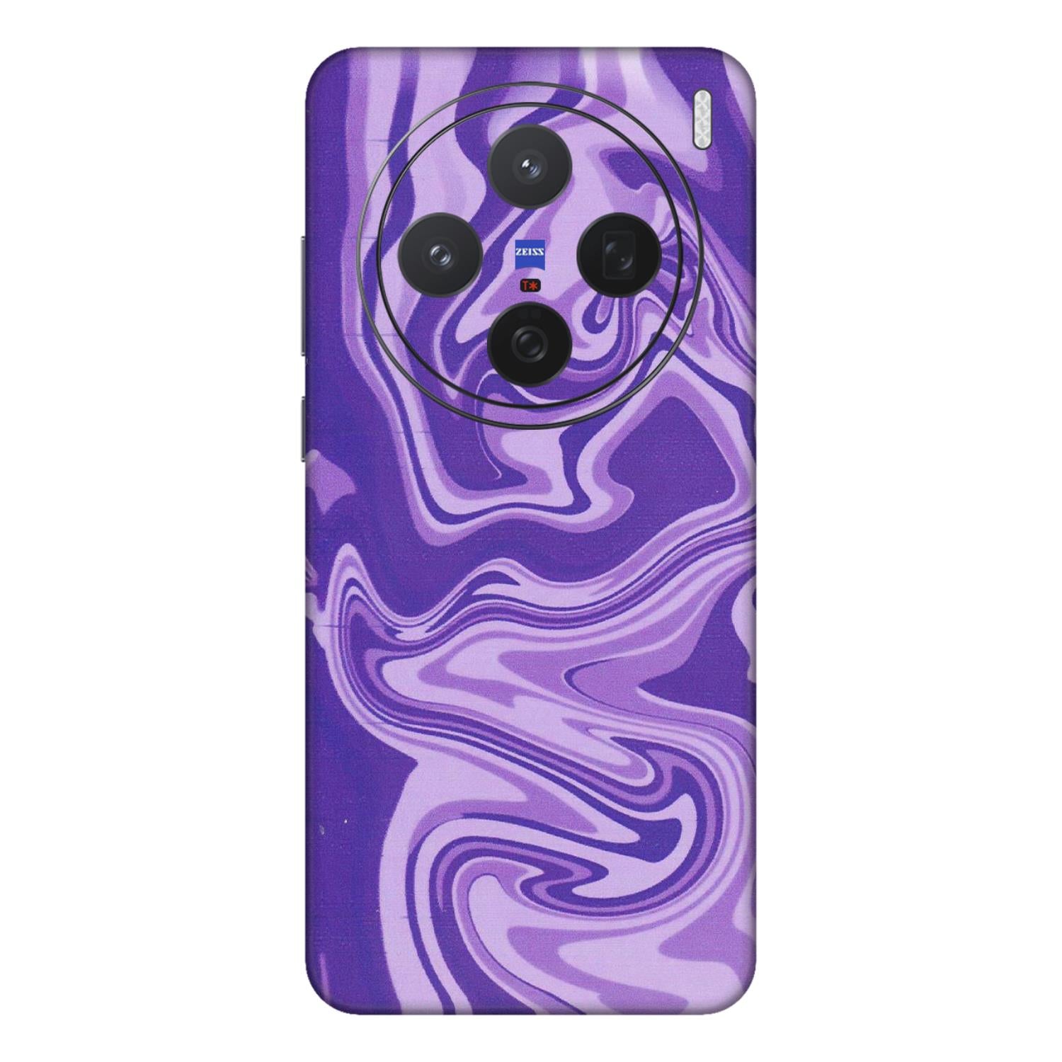 VIVO Z/V/X/T/U/S Series Phone Skins (All Models) - Hazy Purple Nights - Matte Finish (M-14) Vivo X200 (5G)