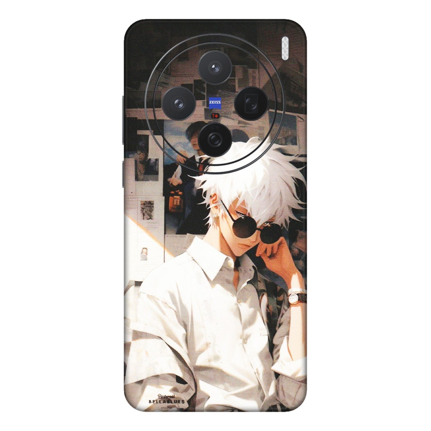 VIVO Z/V/X/T/U/S Series Phone Skins (All Models) - Gojo Satoru Jujustu Kaisen Anime - Matte Finish (M-156) Vivo X200 (5G)