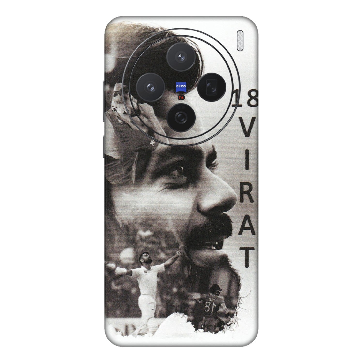 VIVO Z/V/X/T/U/S Series Phone Skins (All Models) - Virat Kohli Cricketer - Matte Finish (M-163) Vivo X200 (5G)