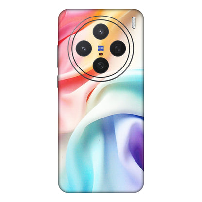 VIVO Z/V/X/T/U/S Series Phone Skins (All Models) - Colourful Silk Cloth - Matte Finish (M-165) Vivo X200 (5G)