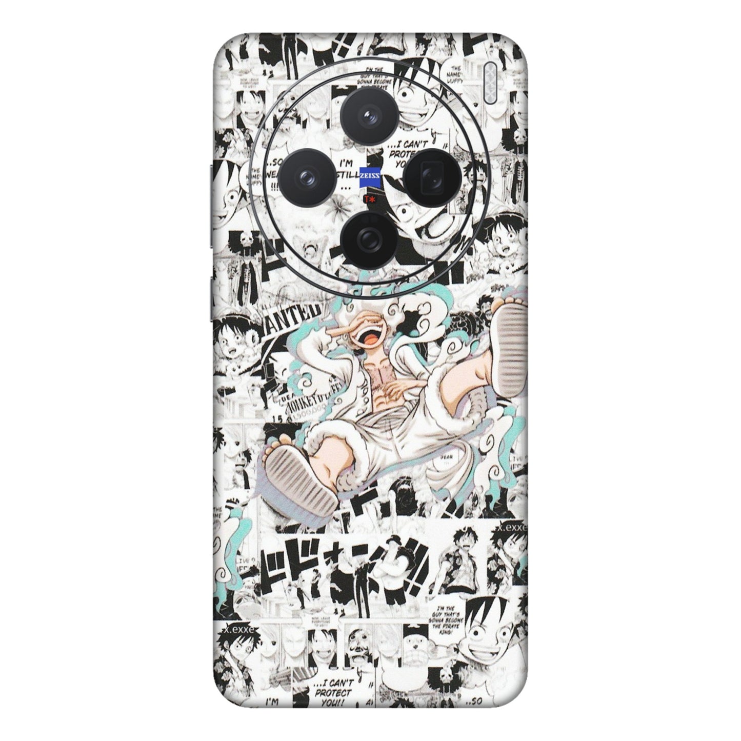 VIVO Z/V/X/T/U/S Series Phone Skins (All Models) - One Piece Comic - Matte Finish (M-168) Vivo X200 (5G)