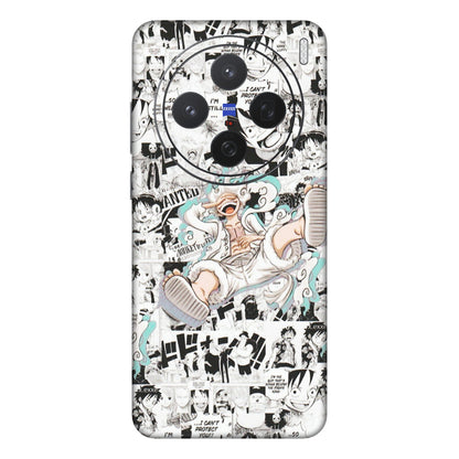 VIVO Z/V/X/T/U/S Series Phone Skins (All Models) - One Piece Comic - Matte Finish (M-168) Vivo X200 (5G)