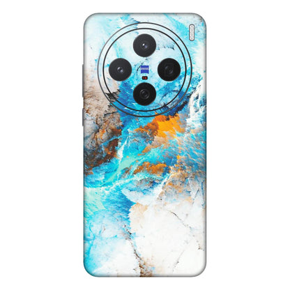 VIVO Z/V/X/T/U/S Series Phone Skins (All Models) - Blue Waves Abstract - Matte Finish (M-19) Vivo X200 (5G)
